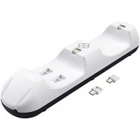 FR-TEC Base Cargador Mandos Dual PS5