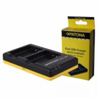 PATONA Dual USB Charger 1960 para Canon LP-E10