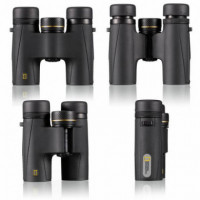 NATIONAL GEOGRAPHIC Prismáticos de Bolsillo 8 X 25 BK-4 Funda y Correa