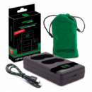 PATONA Cargador Premium Twin para Batería Fujifilm NP-W235 - Compatible con Usb-c Pd/qc 161888