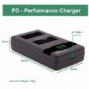 PATONA Cargador Premium Twin para Batería Fujifilm NP-W235 - Compatible con Usb-c Pd/qc 161888