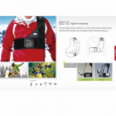MAGICAM Soporte de Hombro Aee BS12 Compatible con Gopro