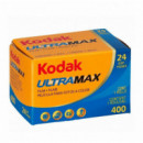 Carrete KODAK Ultramax ISO400 24 Fotos