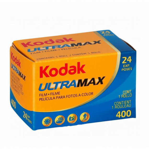 Carrete KODAK Ultramax ISO400 24 Fotos
