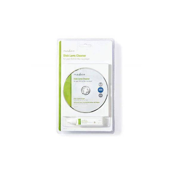 NEDIS Limpiador de DVD Y Blu-ray Con Liquido CLDK110TP