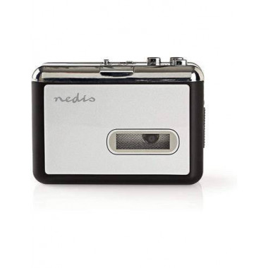 NEDIS Convertidor Cinta Cassette Audio A Mp3 Usb 2.0,Jack 3.5mm ACGRU100GY