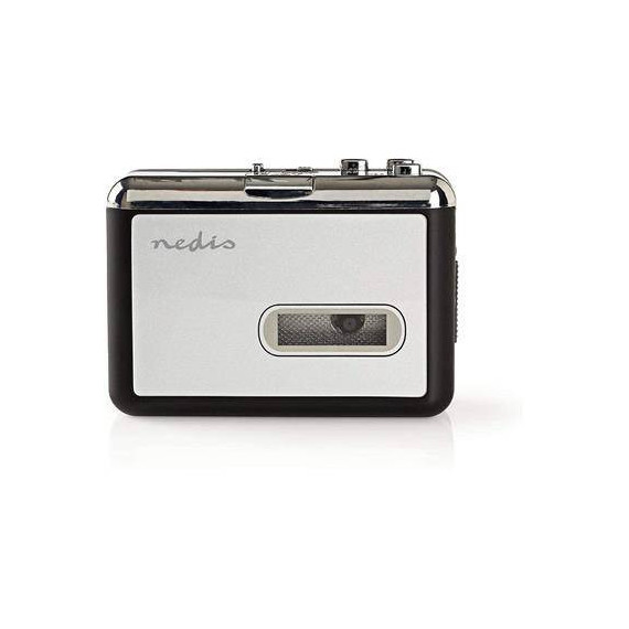 NEDIS Convertidor Cinta Cassette Audio A Mp3 Usb 2.0,Jack 3.5mm ACGRU100GY