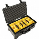 Maleta PELI 1510 Comp. Desplaz. con Ruedas