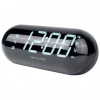 Radio Despertador MUSE M-19 Gl Negro