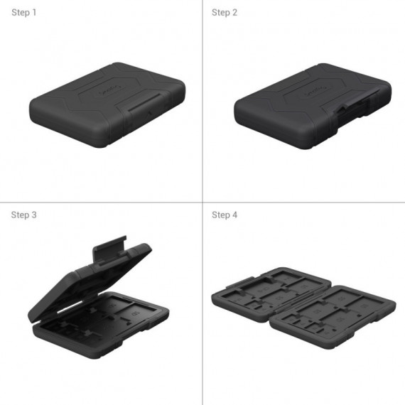 SMALLRIG Porta Tarjetas de Memoria Resistente Id 3192