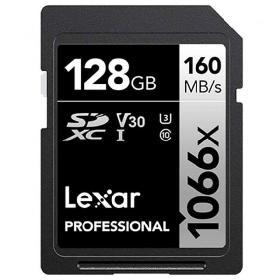 LEXAR Professional Silver SD128GB V30 - Guanxe Atlantic Marketplace