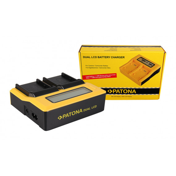 Cargador PATONA Dual para Nikon EN-EL3/FNP150/BLM5