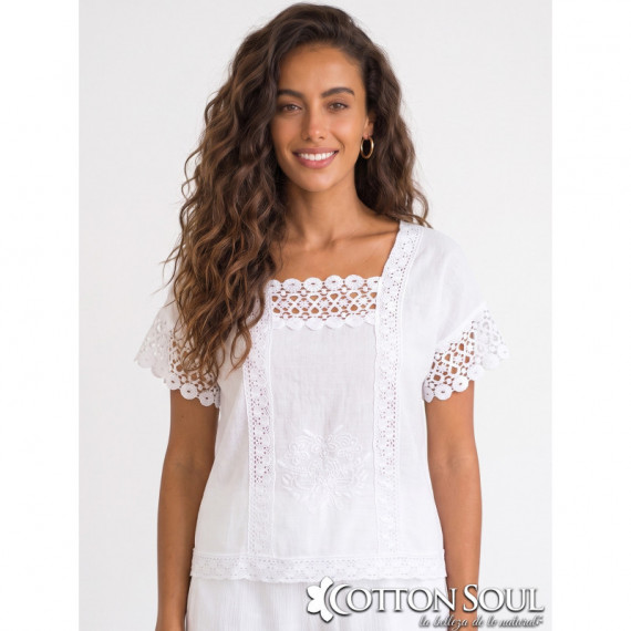 Blusa Algodon Geneva COTTON SOUL