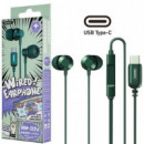 REMAX RM-512A Auriculares Usb-c Digitales Metal Verde