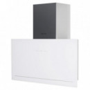 CATA Goya 90 Wh Campana Decorativa Vertical Cristal Blanco