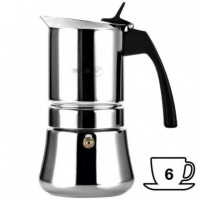 FAGOR Etnica Cafetera Italiana Acero 6 Tazas