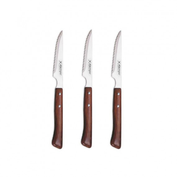 ATEMPO Pack 3 Cuchillos Chuleteros