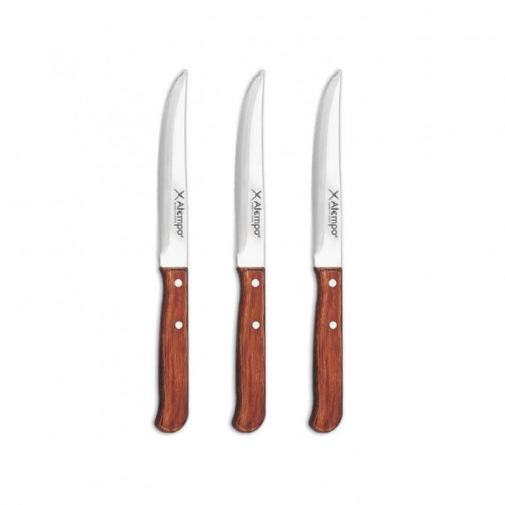 ATEMPO Pack 3 Cuchillos Multiusos Microdoble Corte