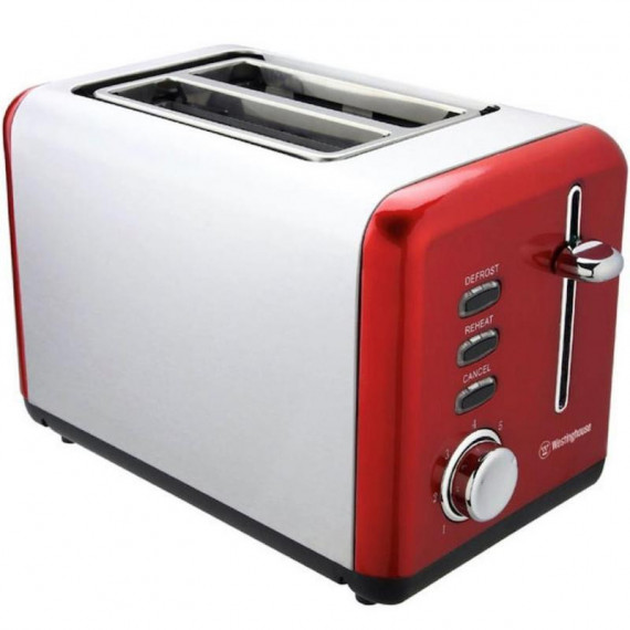 WESTINGHOUSE WKTTS1116RE Tostadora Vintage Roja