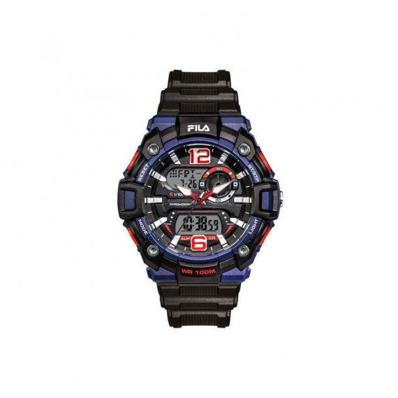 FILA Reloj Negro Análogo-digital 38-189-001