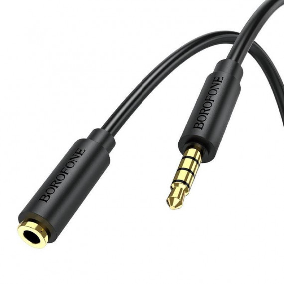 BOROFONE BL12 Cable Extensor 3.5MM Macho-hembra 2M Negro