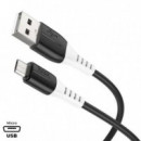 HOCO X82 Cable Micro USB Silicona 3A 1M Negro