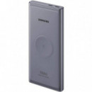 SAMSUNG Power Bank Inalámbrico 10000 Mah 25W Gris