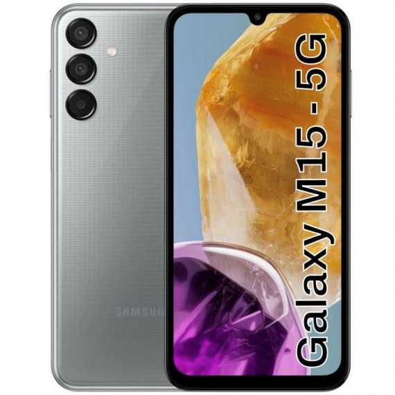SAMSUNG Galaxy M15 5G 4GB/128GB Gris