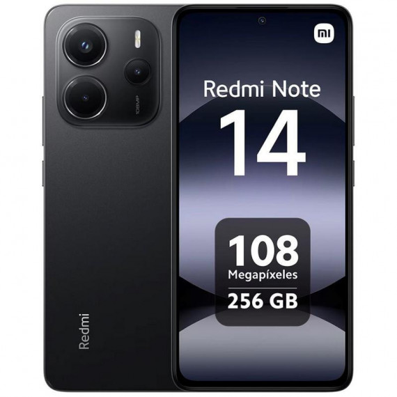 XIAOMI Redmi Note 14 8GB 256GB Midnight Black
