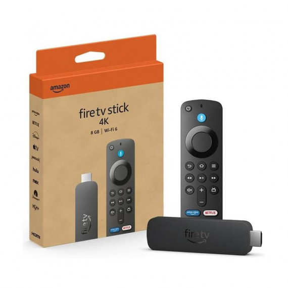 AMAZON Fire TV Stick 4K con Mando por Voz Alexa