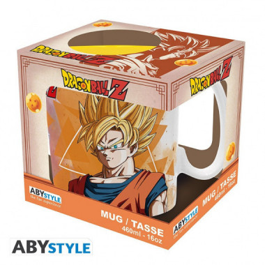 Taza Goku y Vegeta Supersaiyan Dragon Ball Z 460 Ml  ABY STILE