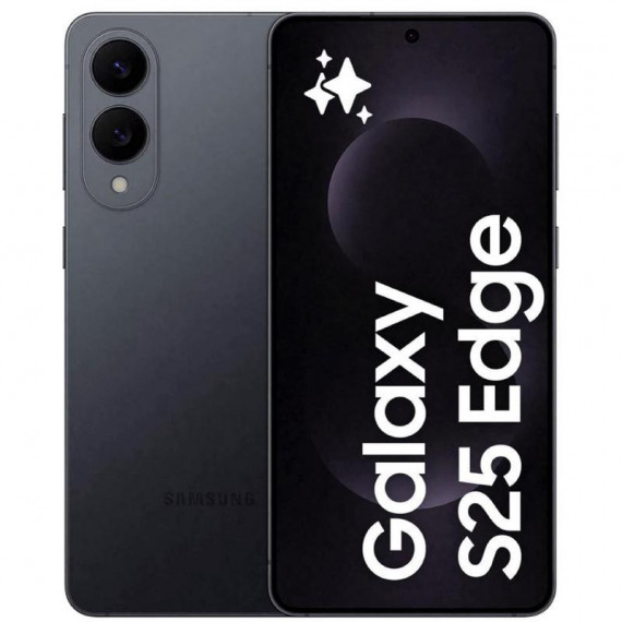 SAMSUNG Galaxy S25 Edge 5G 512GB Titanium Jet Black