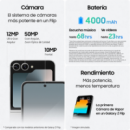 SAMSUNG Galaxy Z FLIP6 5G 256GB Gris