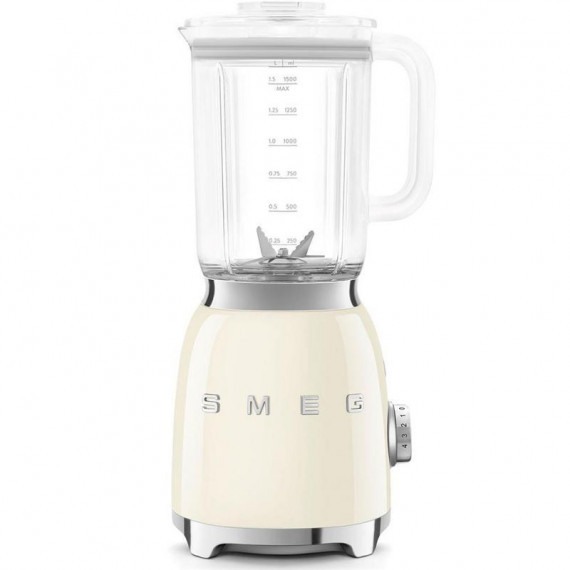 SMEG Batidora de Vaso BLF03CREU Crema 1.5L 800W