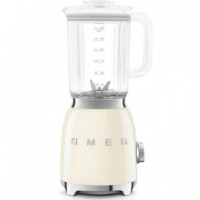 SMEG Batidora de Vaso BLF03CREU Crema 1.5L 800W