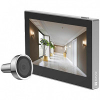 EZVIZ HP2 Mirilla Inteligente Wifi con Pantalla 4.3'' Plata