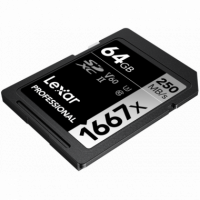 LEXAR Sd Pro Silver Series 1667X 64GB V60