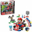 LEGO Super Mario Kart Estándar con Mario Interactivo 72043