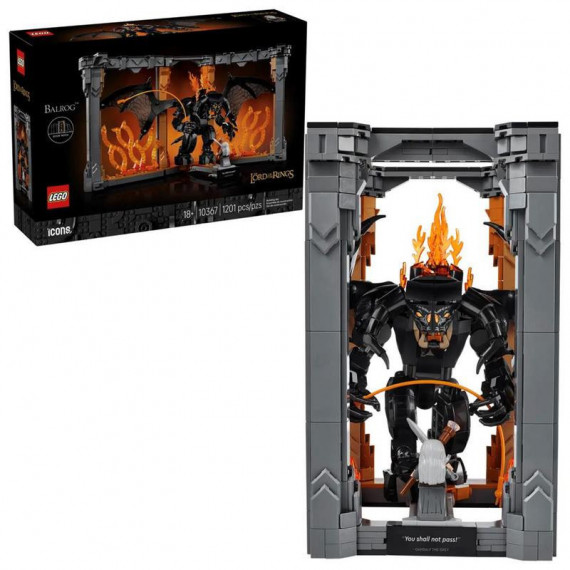 LEGO Icons el Señor de los Anillos: Rincón entre Libros Balrog 10367
