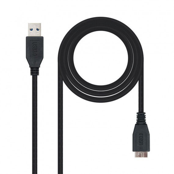 NANOCABLE Cable USB 3.0 a Macho a Micro USB 3.0 B Macho 1M