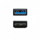 NANOCABLE Cable USB 3.0 a Macho a Micro USB 3.0 B Macho 1M