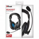 TRUST Quasar Auriculares para Pc