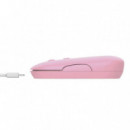 TRUST Puck Ratón Recargable Inalámbrico BLUETOOTH Rosa