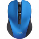 TRUST Mydo Ratón Inalámbrico Silencioso Azul