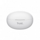 TRUST Yavi Auriculares Inalámbricos BLUETOOTH Enc Blancos