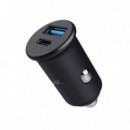 TRUST Maxo Cargador de Coche 38W Usb-a y Usb-c
