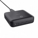 TRUST Maxo Cargador de Escritorio USB 100W 4 Puertos