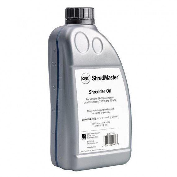REXEL Aceite Lubricante para Destructoras 1 Litro