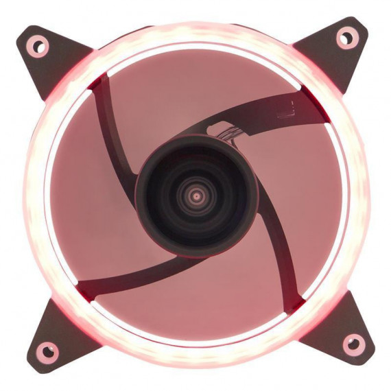 UNYKACH Candy 10 Ventilador 12CM Red Ring Led