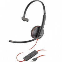 POLY Blackwire 3210 Auricular Monoaural Usb-c